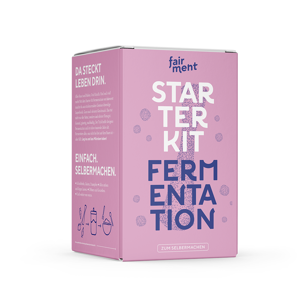 Fermentations Starter Kit zum Gemüse fermentieren I inkl. Equipment, Anleitungen & Rezepte I Fairment